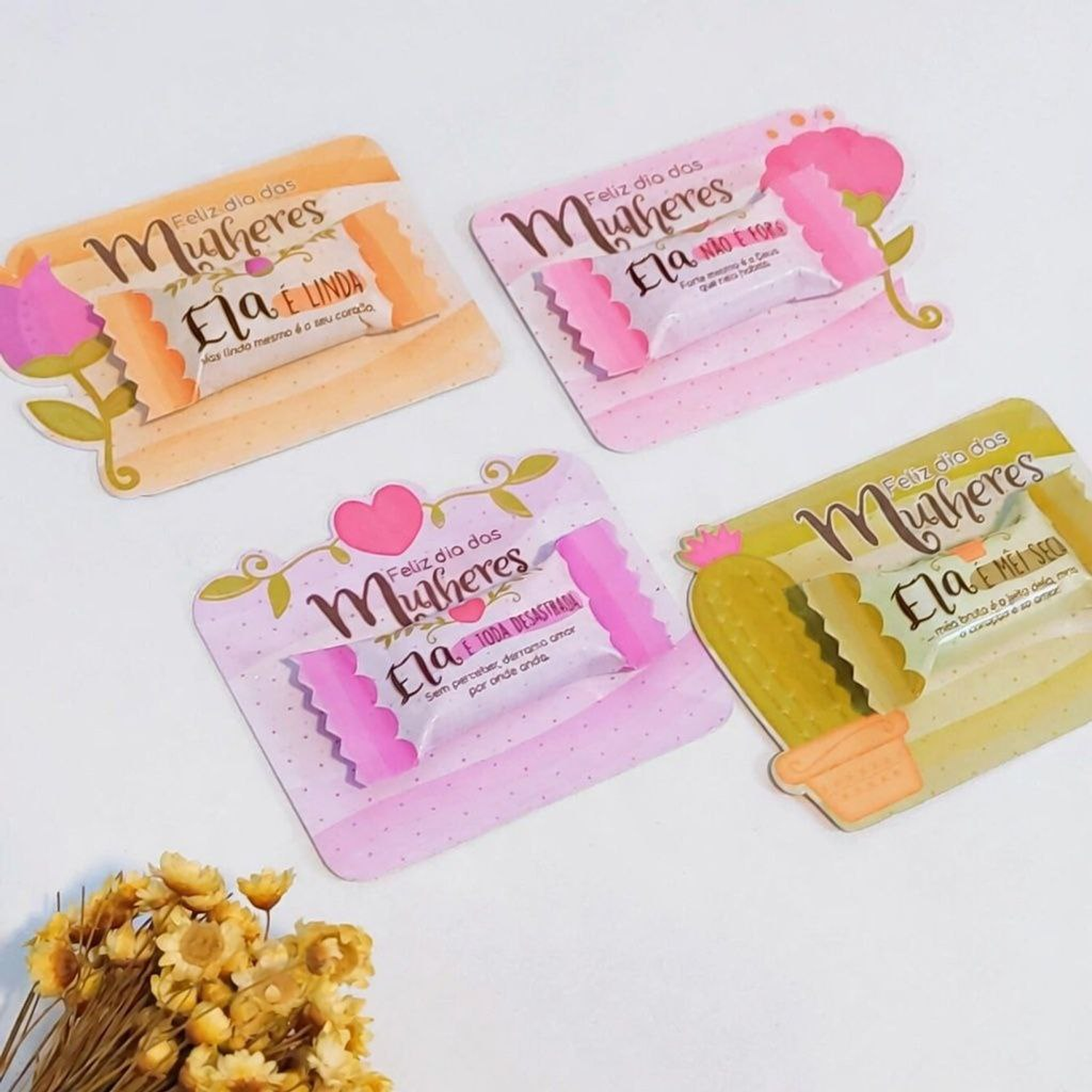 Arquivo Cartão e Balinha Ela - Dia da Mulher - Kifcriações