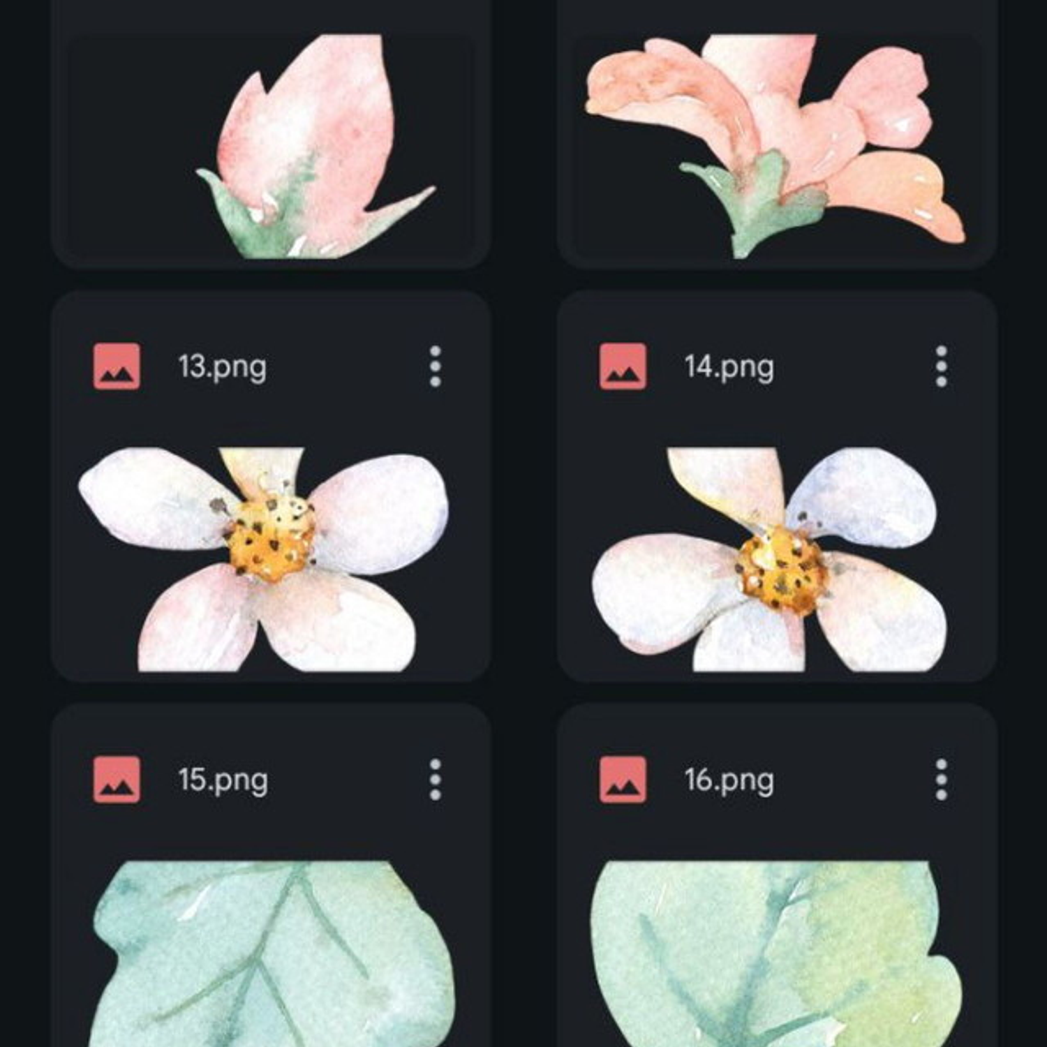 Arquivo Kit Digital Jardim Encantado Aquarela 4