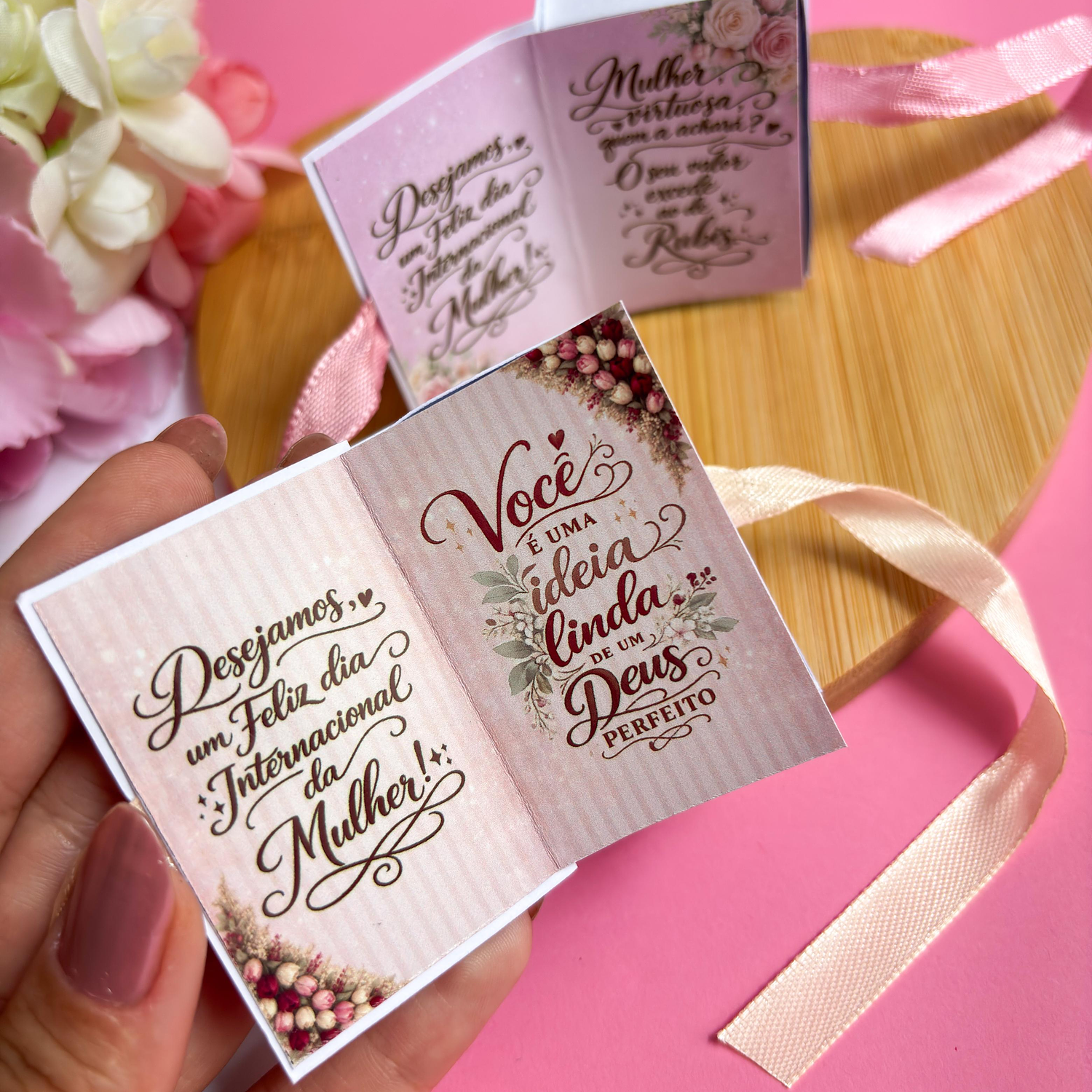 Arquivo Caixinha Bis Mini Bíblia Dia Da Mulher 2