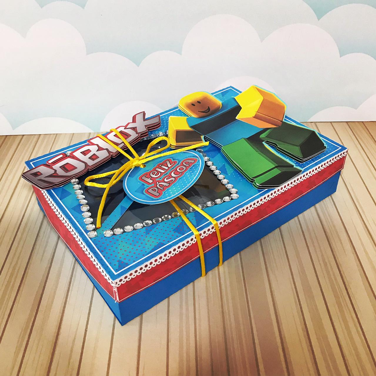 Arquivo Caixa Mini Confeiteiro Roblox - Lina Criativa    2