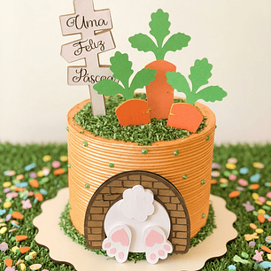 Arquivo Topo Coelho Com Cenoura