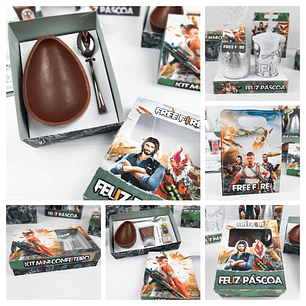 Arquivo Kit Mini Cofeitero Páscoa Free Fire