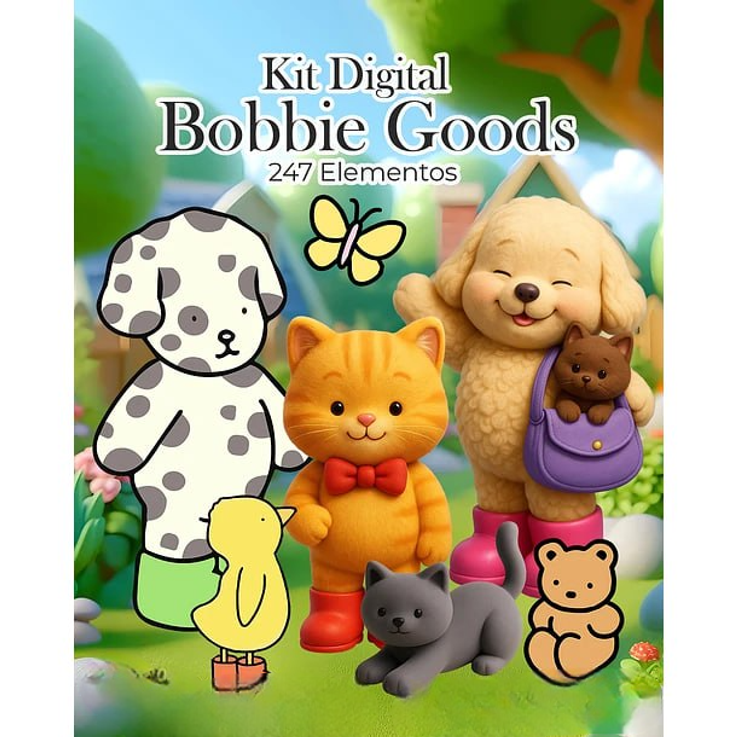 Arquivo Kit Digital Bobbie Goods   1