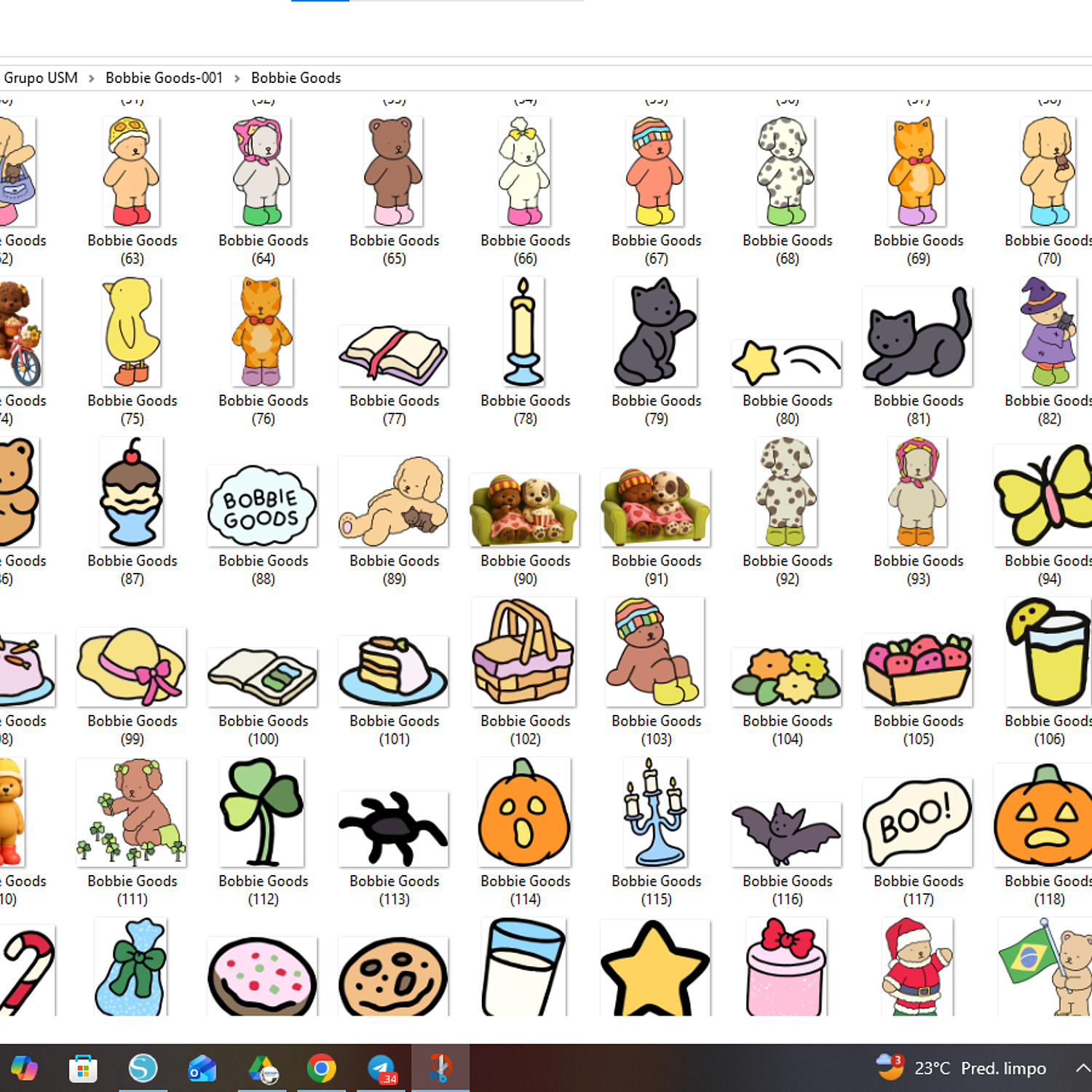 Arquivo Kit Digital Bobbie Goods   3