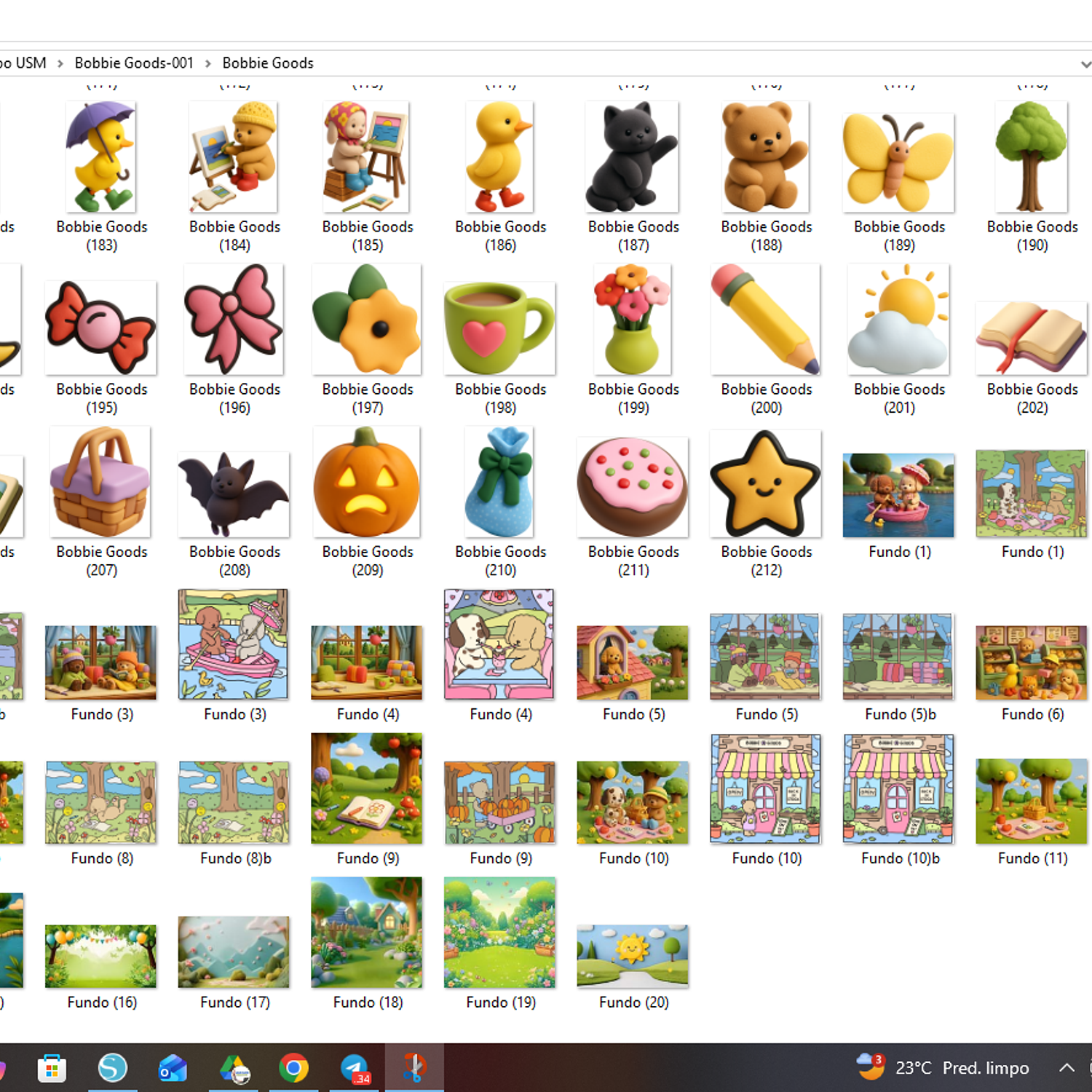 Arquivo Kit Digital Bobbie Goods   5