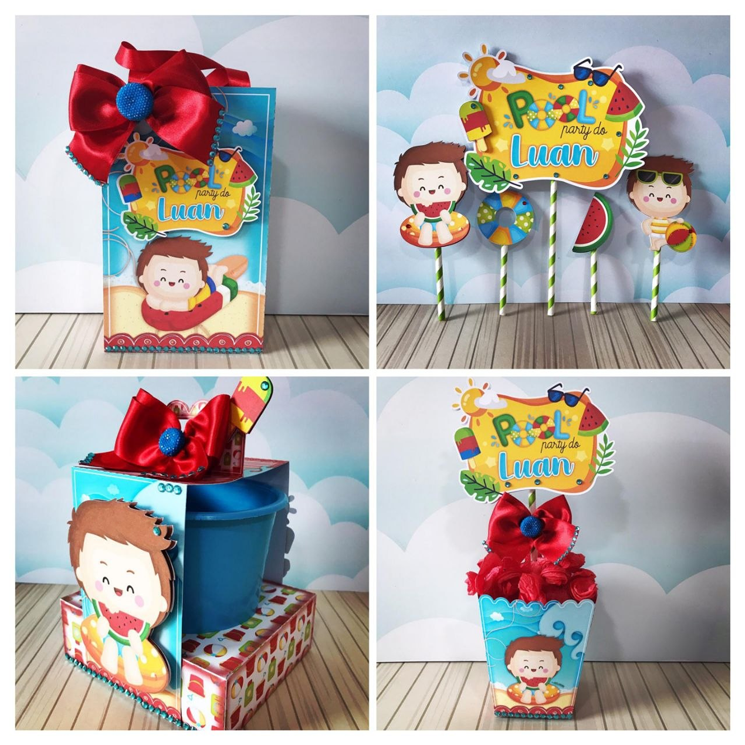 Arquivo Pool Party Menino - Lina Criativa  5