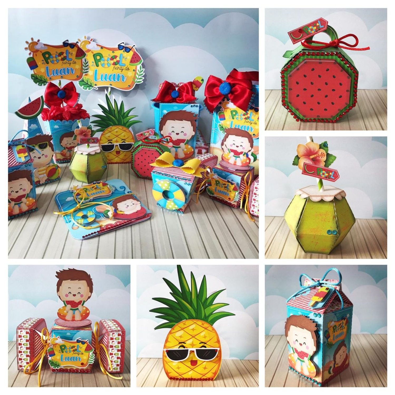 Arquivo Pool Party Menino - Lina Criativa  2