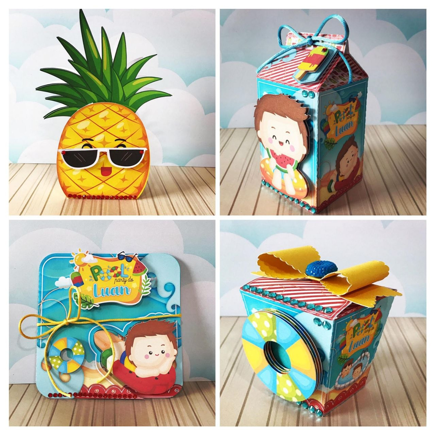 Arquivo Pool Party Menino - Lina Criativa  4