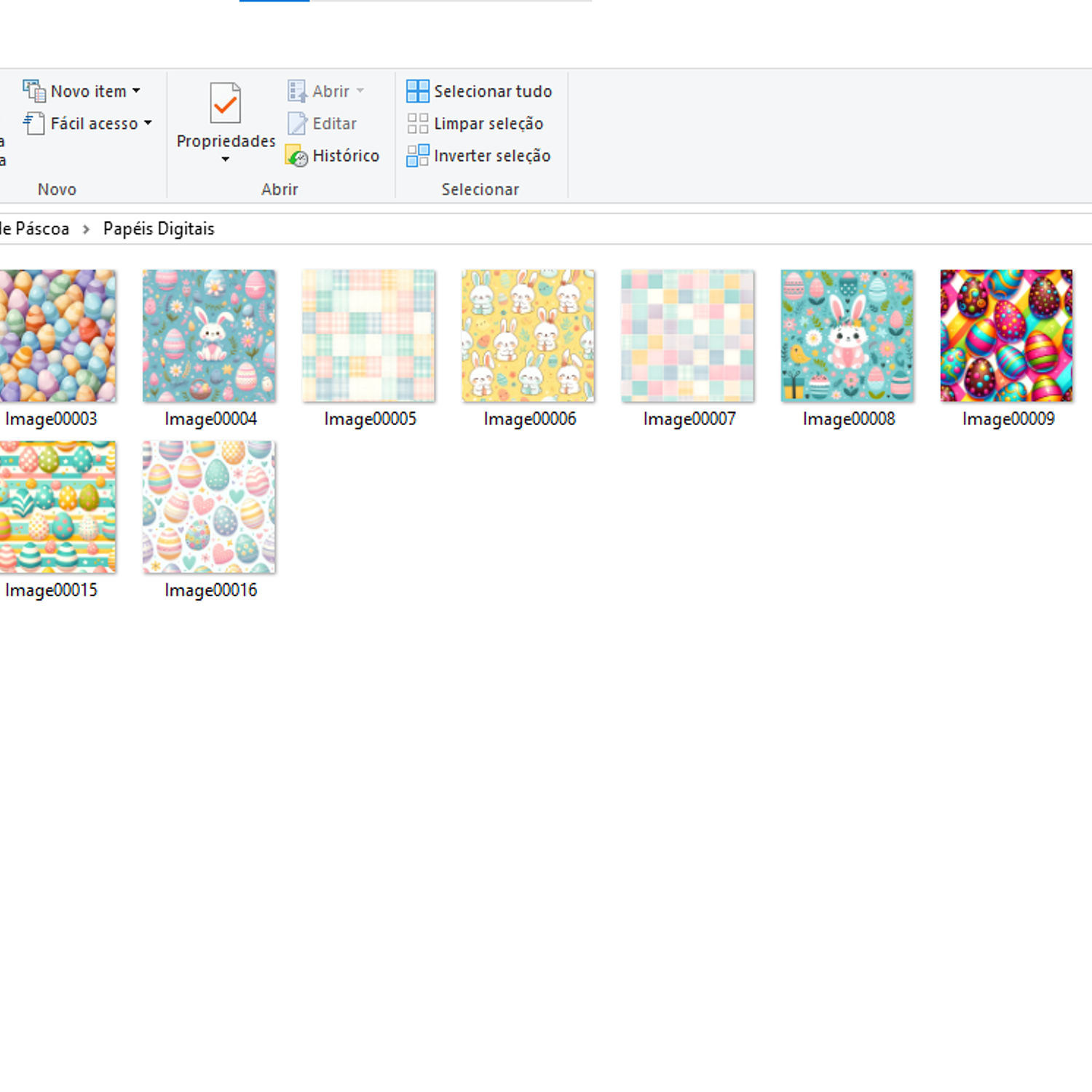 Arquivo Kit Digital Encanto De Páscoa - Caramelo Designer  5