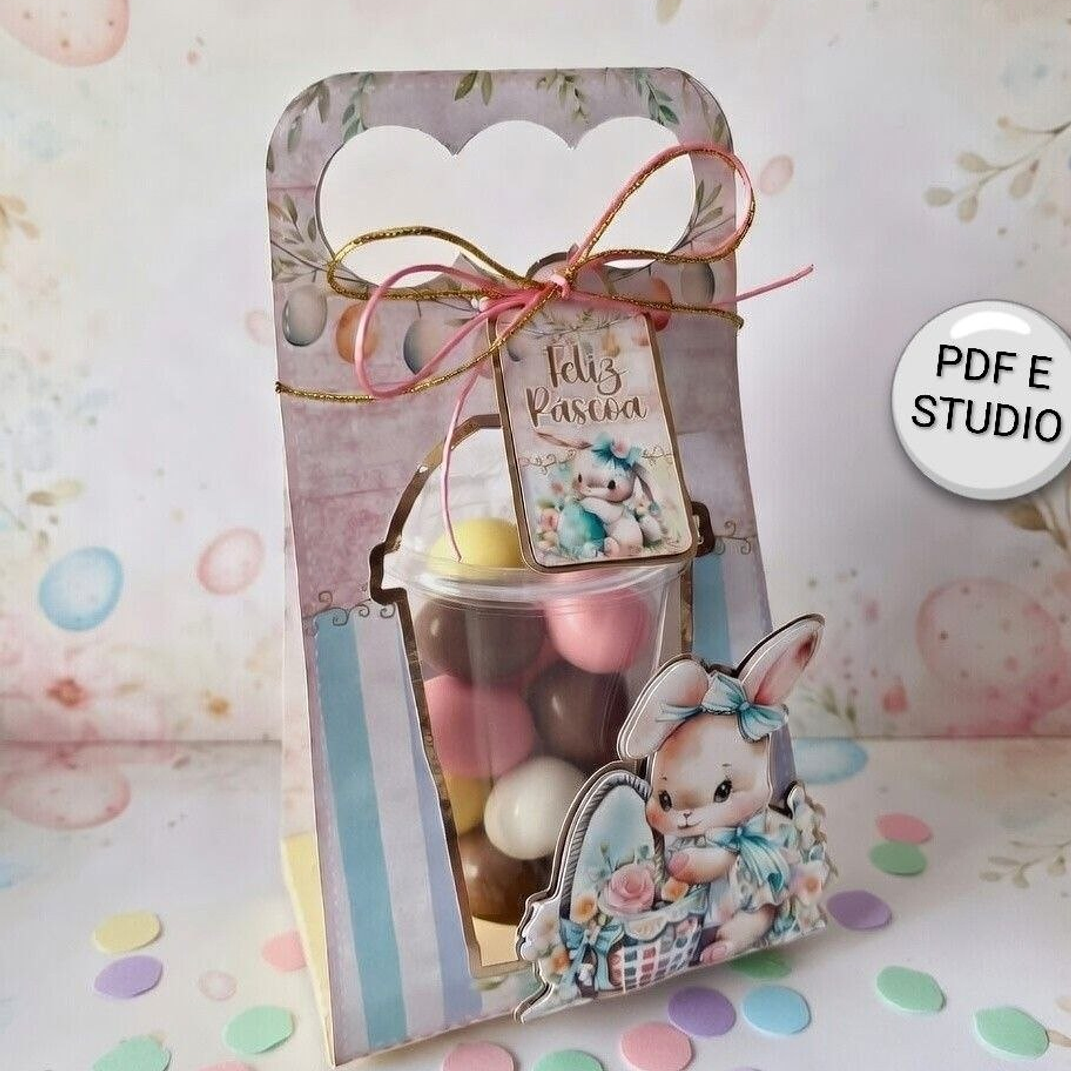 Arquivo Caixa Copo Suporte Pra Ovinhos - Copo Bolha 1