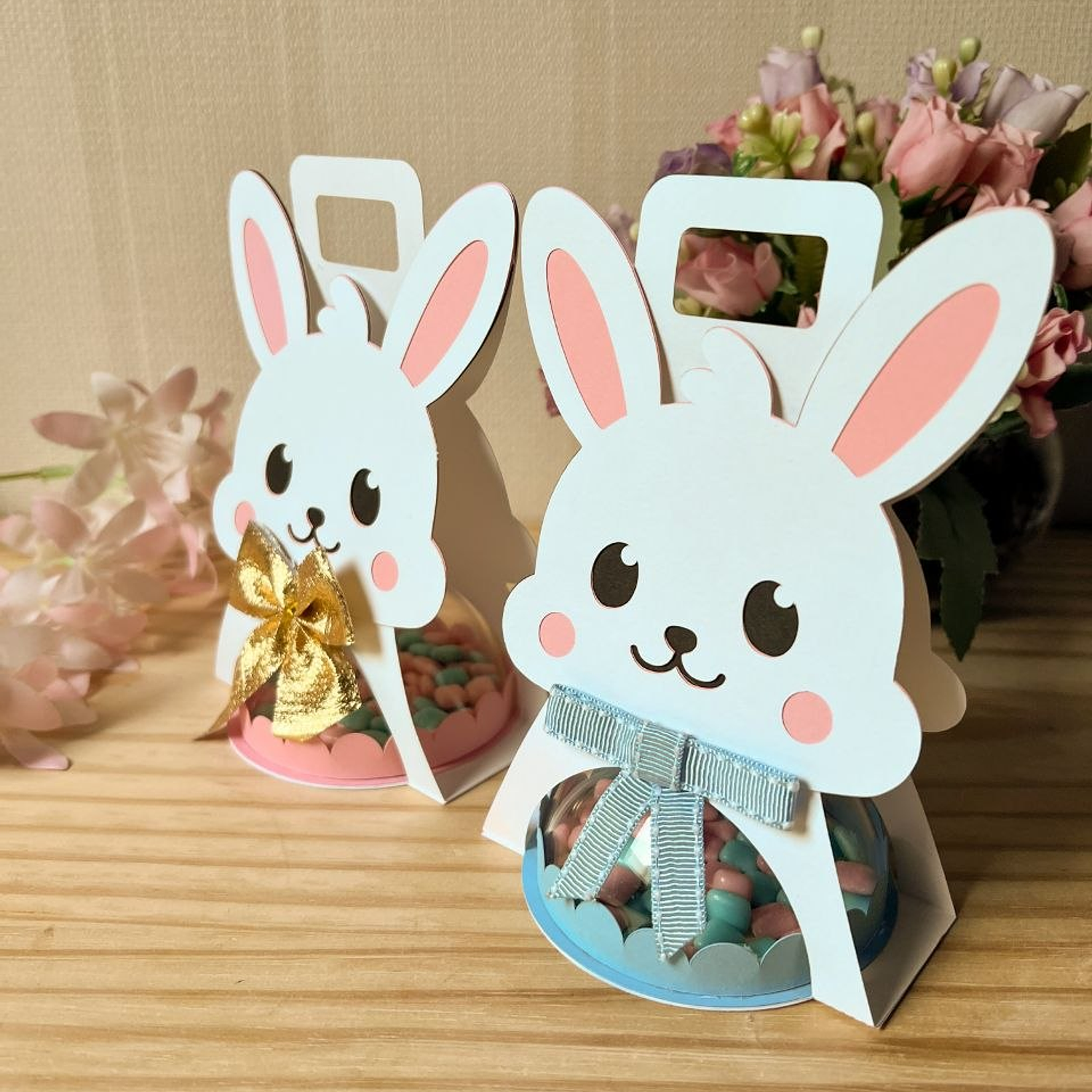 Arquivo Coelhinho Com Alça Páscoa 5