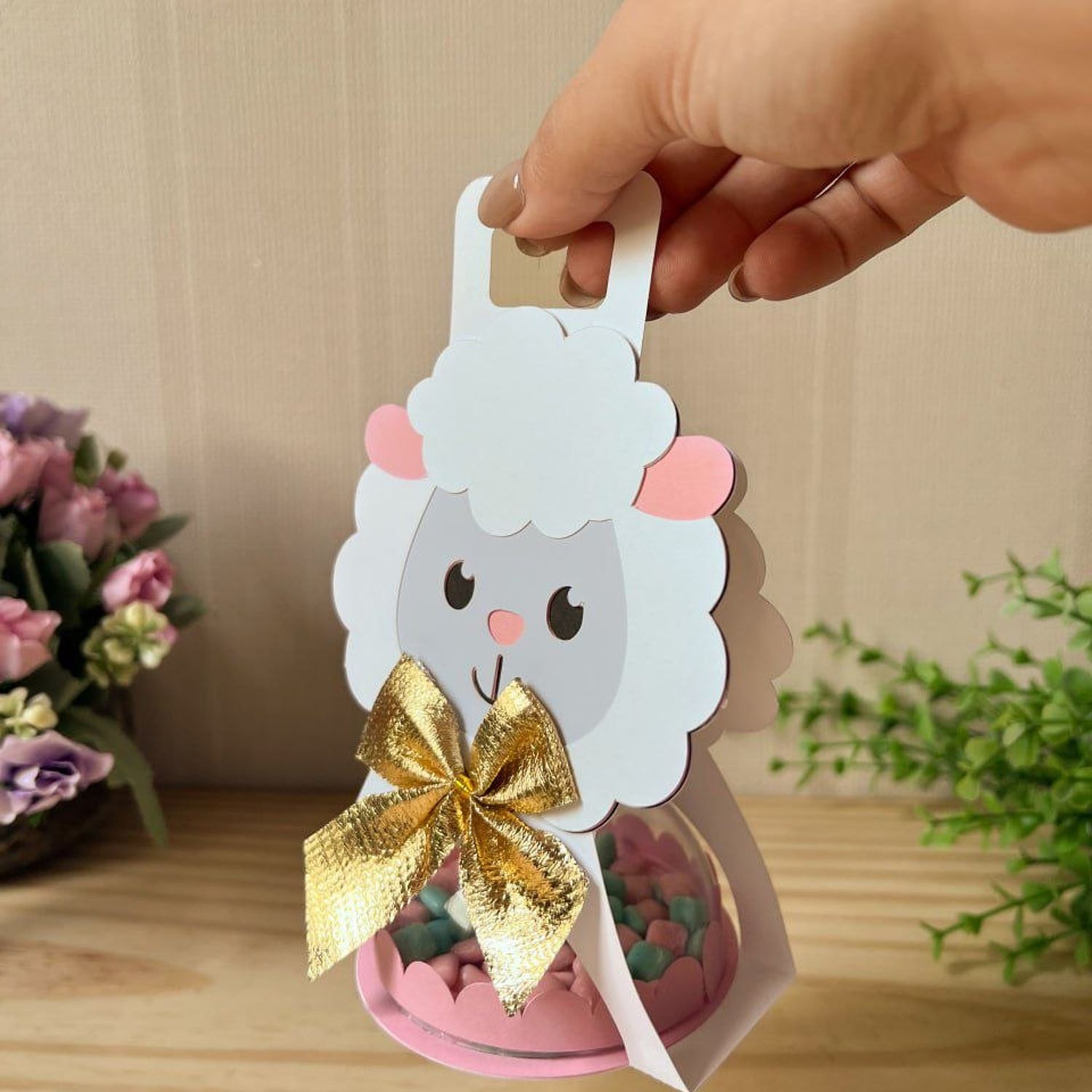 Arquivo Ovelhinha Com Alça Páscoa  3