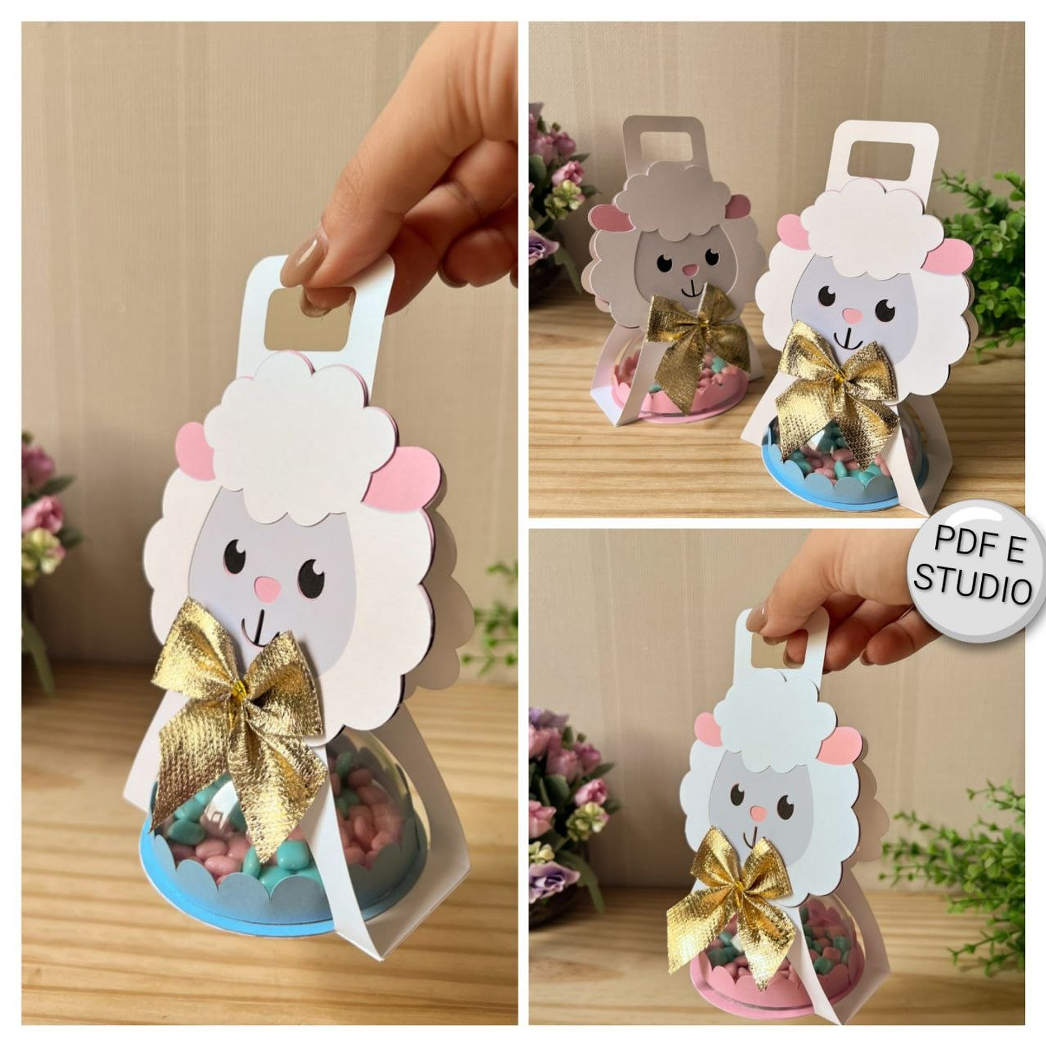 Arquivo Ovelhinha Com Alça Páscoa  1