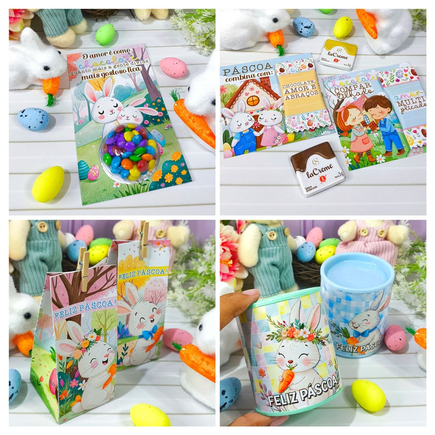 Arquivo Páscoa Do Coelhinho - Kit Premium - Design por Desenhitos Da Jana  4