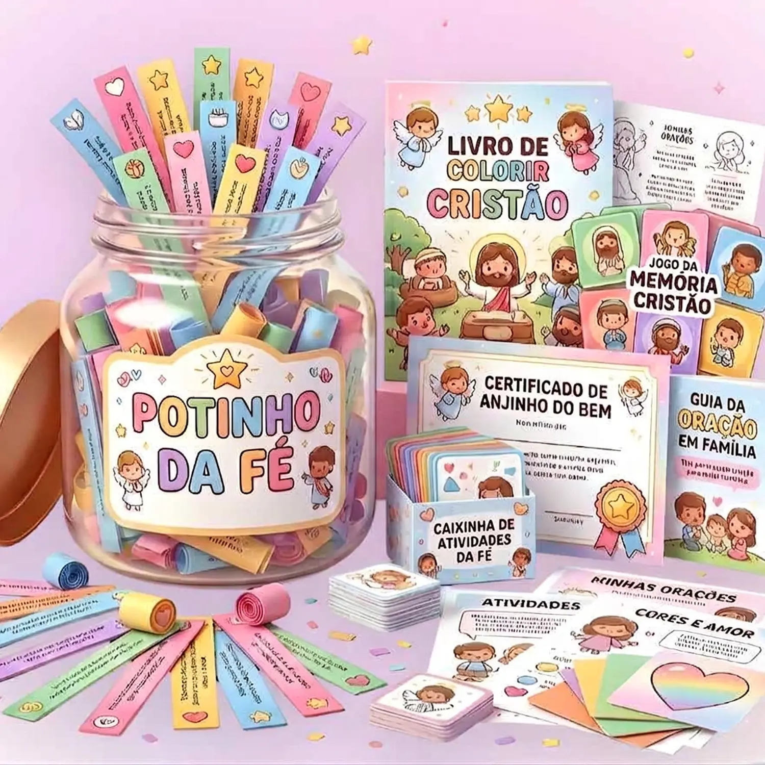 Arquivo Digital Combo Potinho da Fé  1