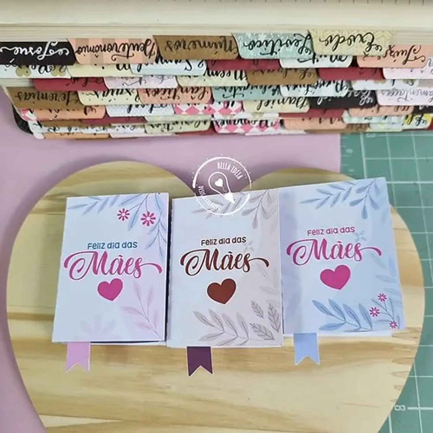 Arquivo Caixa Mini Bíblia 2 Bis - Dia das Mães - Bella Ideia 2