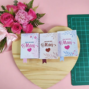 Arquivo Caixa Mini Bíblia 2 Bis - Dia das Mães - Bella Ideia