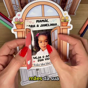 Arquivo Card Janelinha - Dia Das Mães