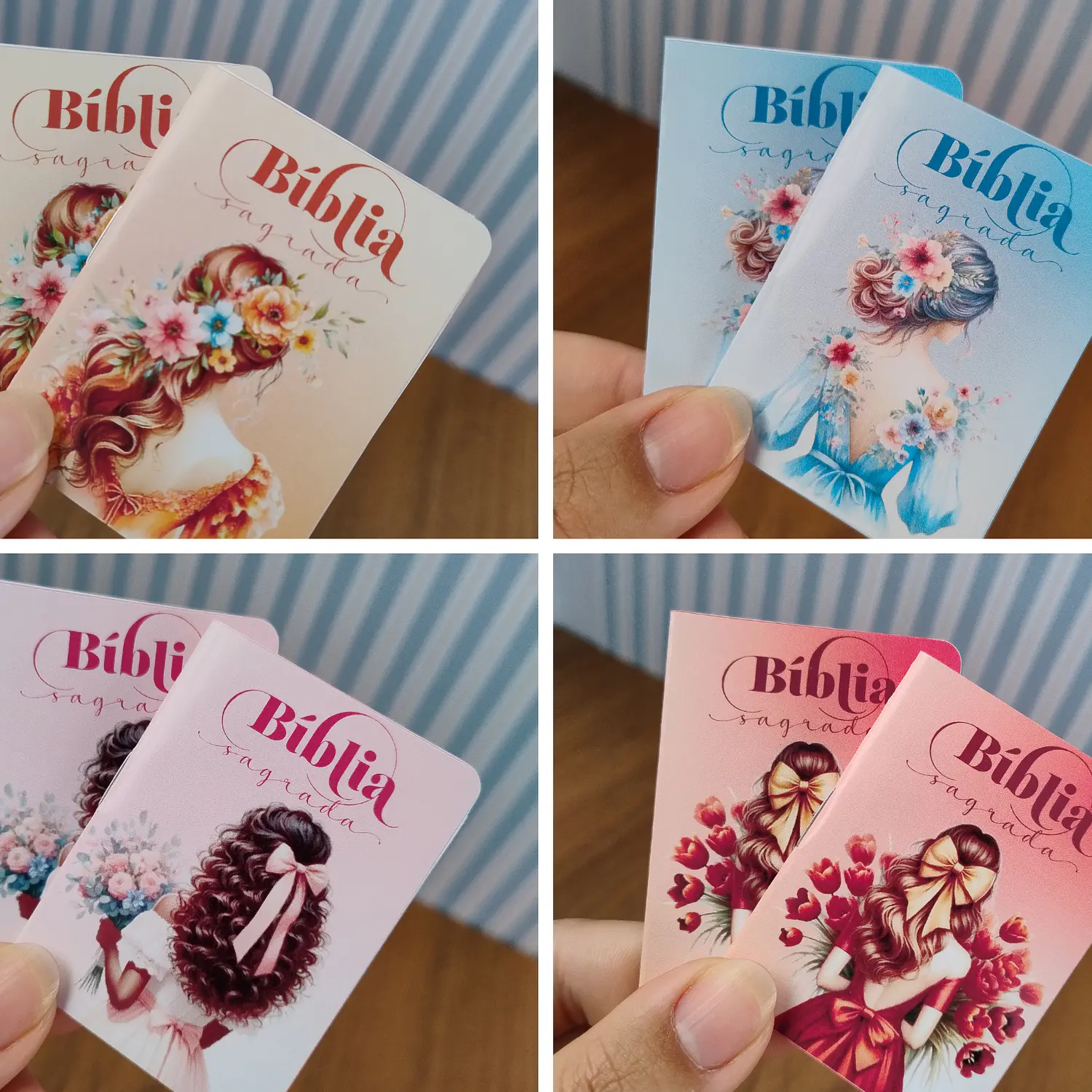 Arquivo Mini Bíblia Floral 3