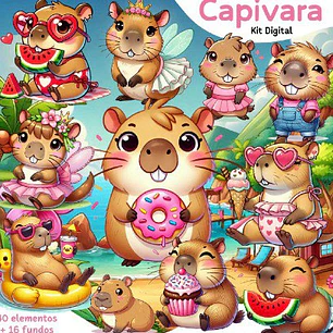 Kit Digital Capivara 