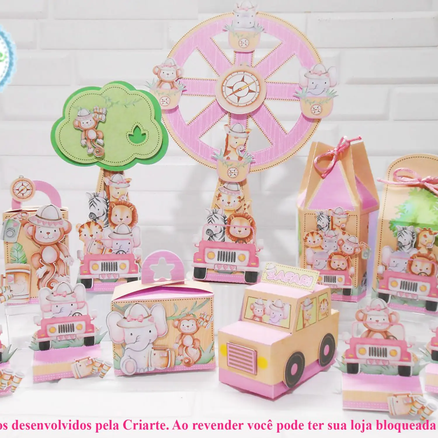 Arquivo Safari Rosa - Criarte
