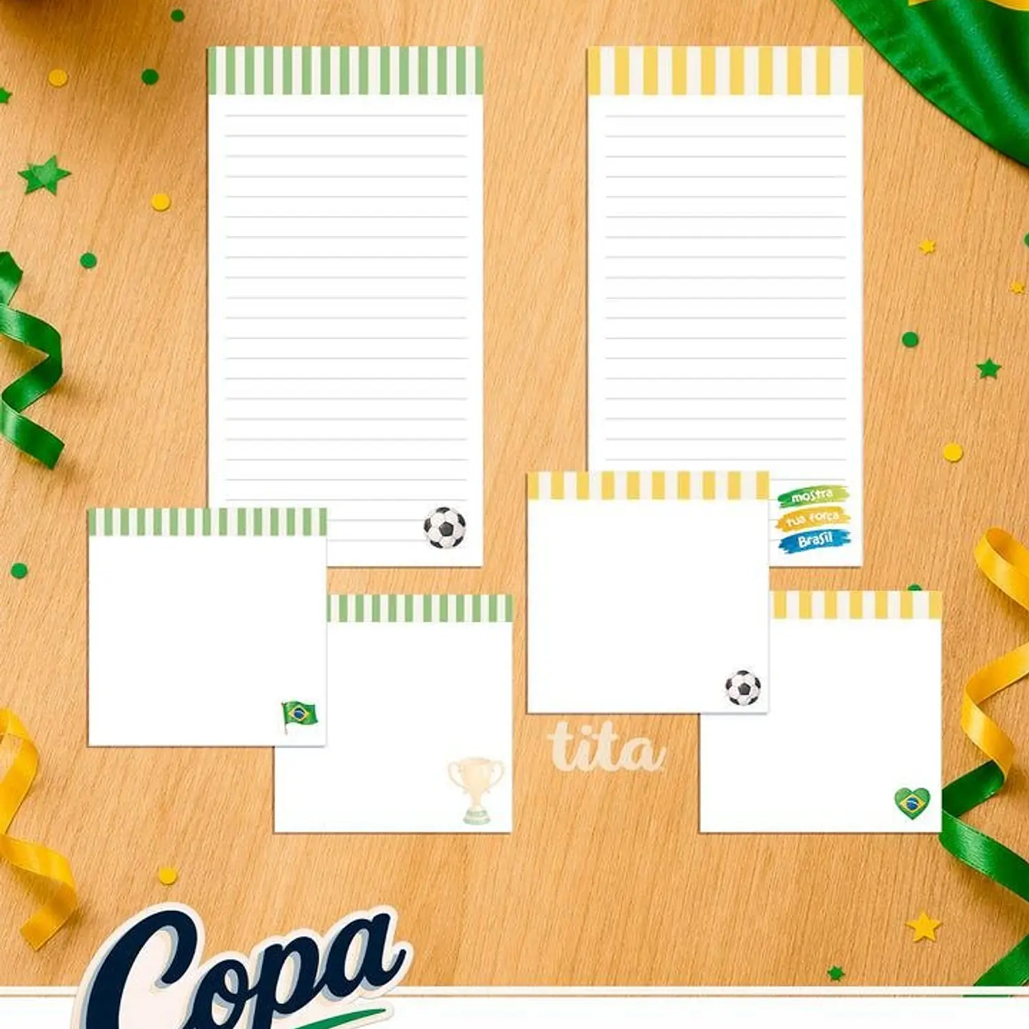 Arquivo Copa 2026 - Kit Encadernação - Tita 8