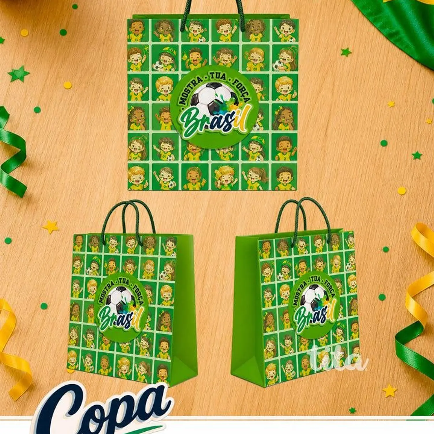 Arquivo Copa 2026 - Kit Encadernação - Tita 6