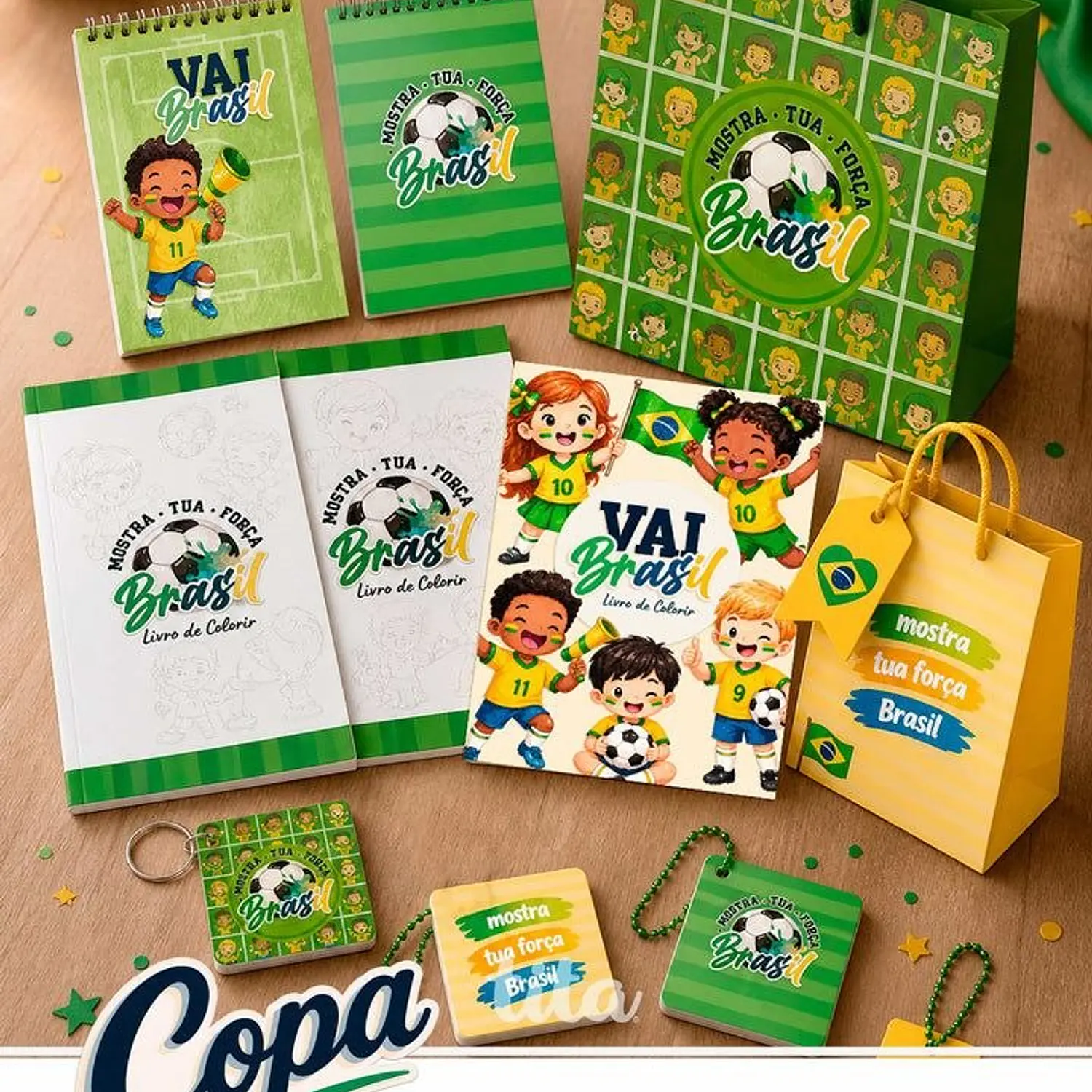 Arquivo Copa 2026 - Kit Encadernação - Tita 1