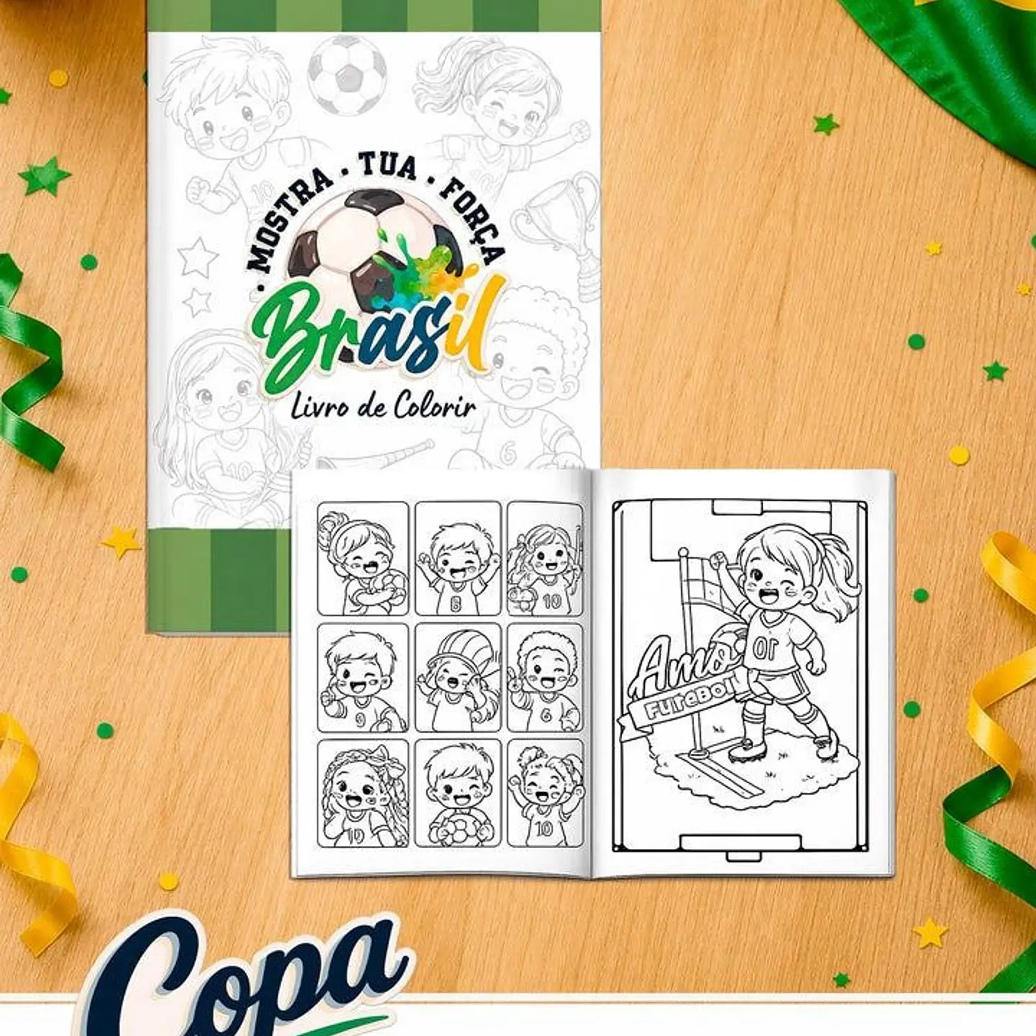 Arquivo Copa 2026 - Kit Encadernação - Tita 2