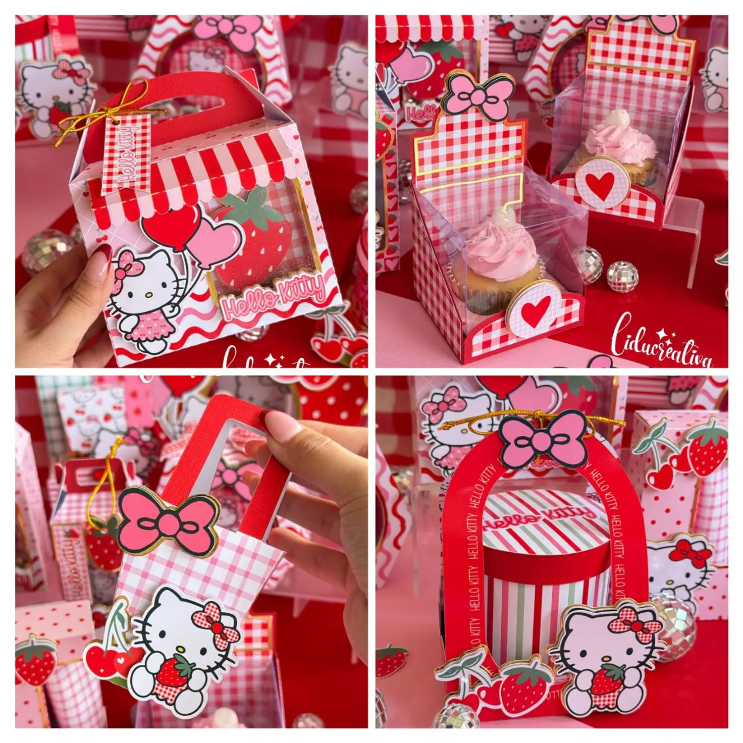 Aquivo Kit Hello Kitty Morango 5