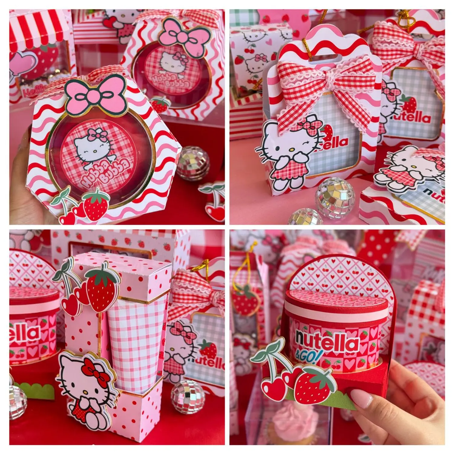 Aquivo Kit Hello Kitty Morango 6