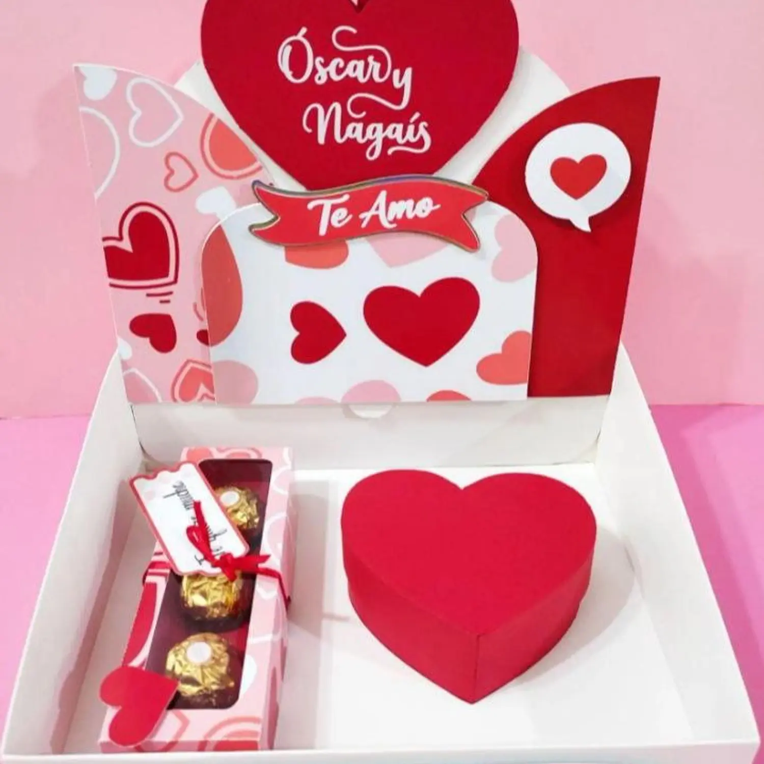 Arquivo Caixa Bandeja Cenário Love Presenteável - Namorados - Datas Comemorativas 1