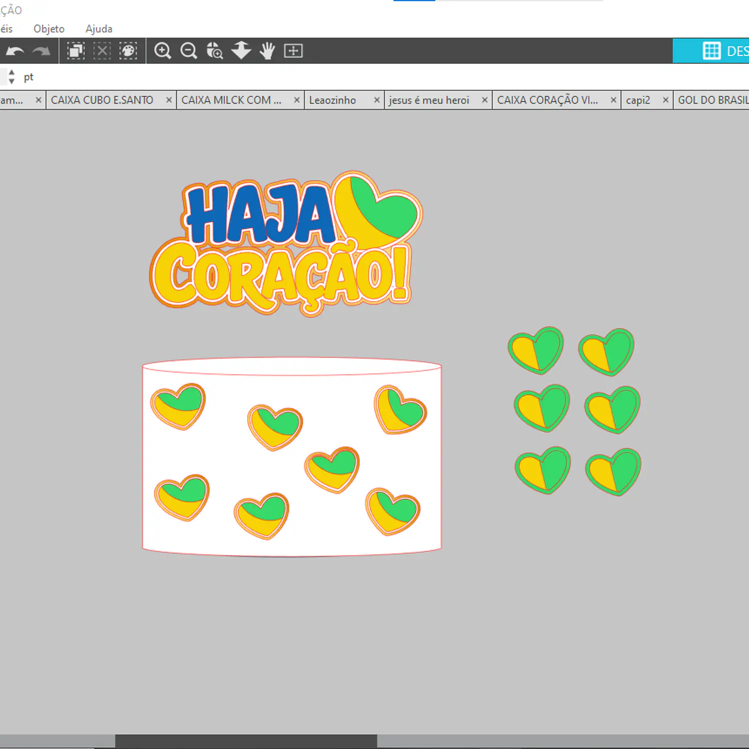 Arquivo Topo Haja Coração - Copa 2026 - Pdf e Studio  2