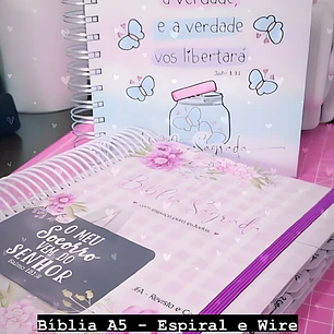 Arquivo Digital 2 Bíblias Anote Ilustradas com Abas - encaderna com amor - COPIE