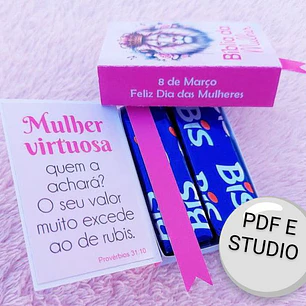 Caixa Bíblia Bis Dia da Mulher