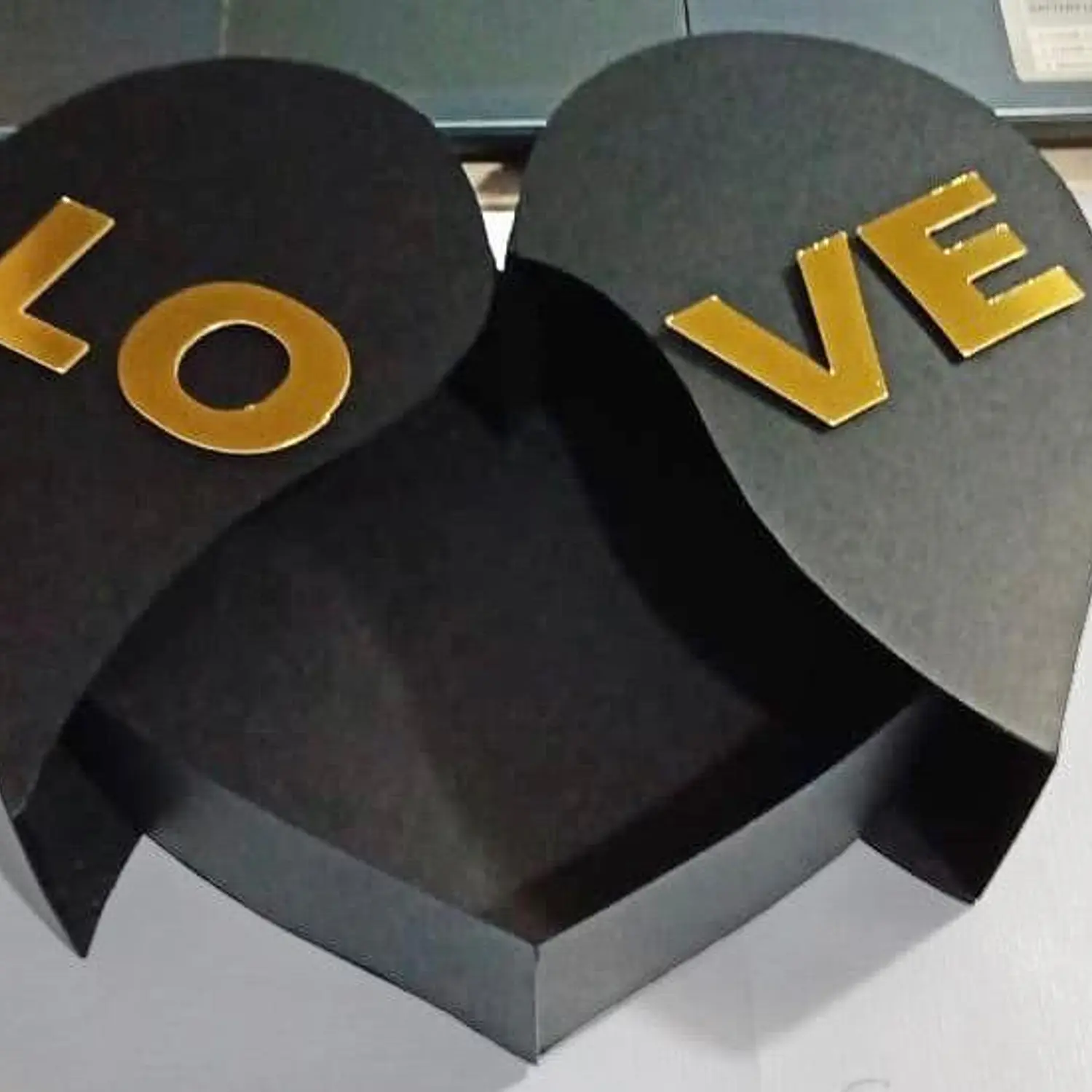 Arquivo Caixa Coração Love - Pdf e Studio  2