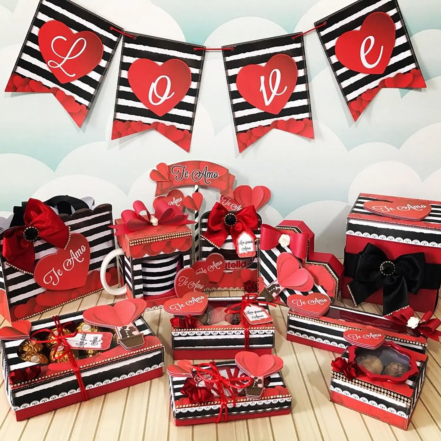 Arquivo Dia Dos Namorados Red & Black - Lina Criativa 1