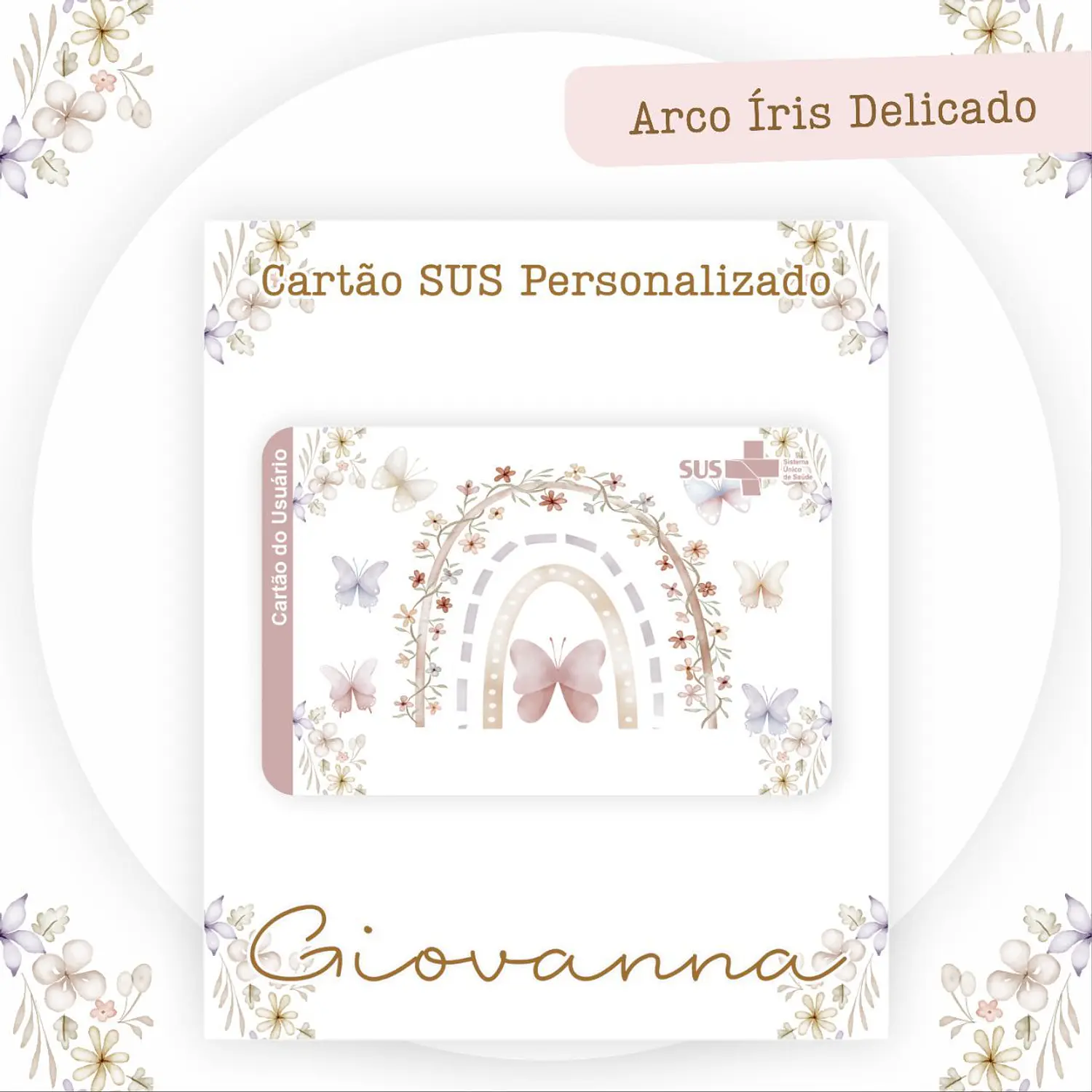 Encadernação Kit Caderneta Arco Íris Delicado 5