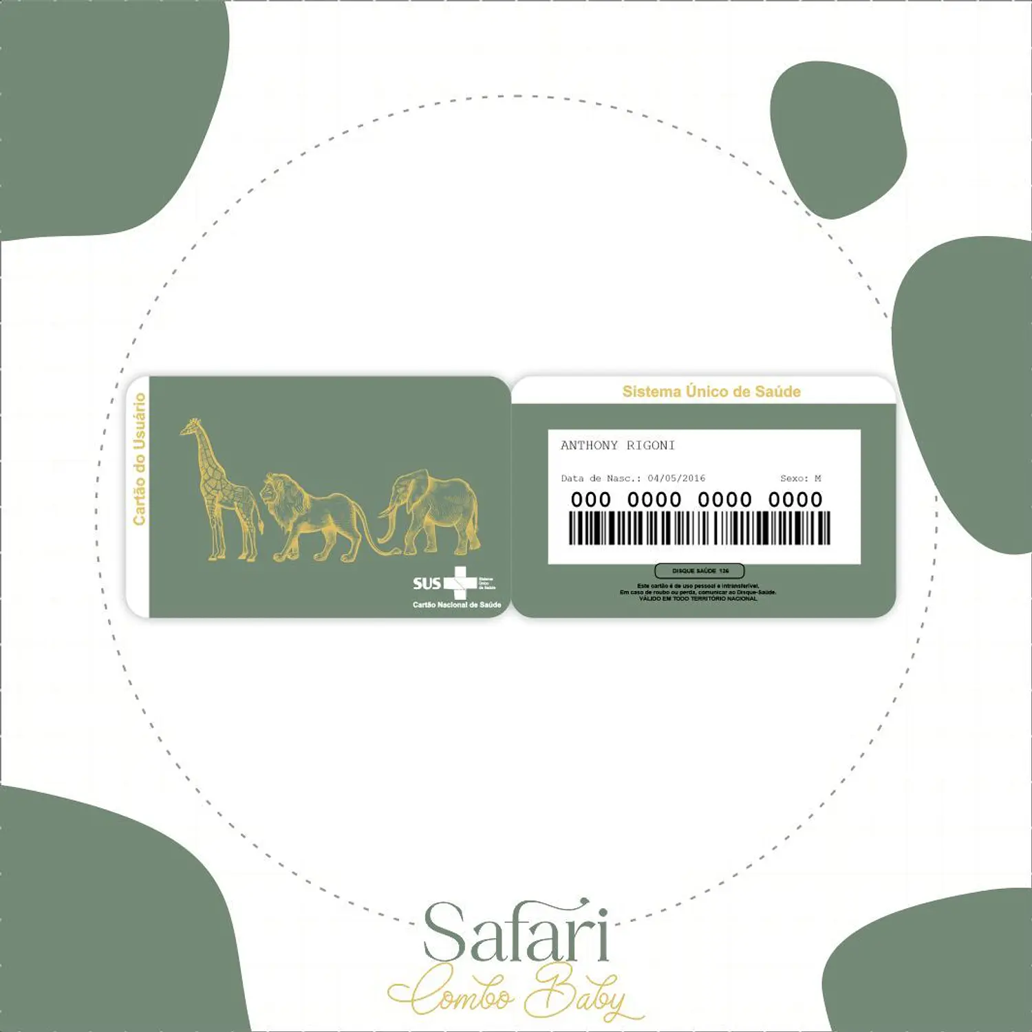 Encadernação Kit Caderneta Safari Clean Luxo 4