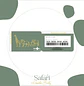 Encadernação Kit Caderneta Safari Clean Luxo - Thumbnail 4