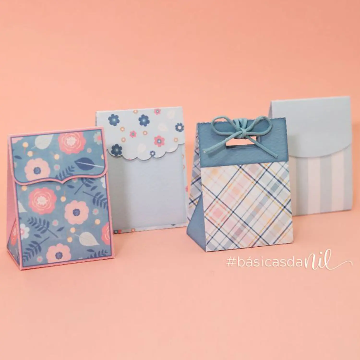 Arquivo Kit Master Caixas Bolsa - Molde Limpo - Nilmara Quintela