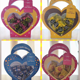 Arquivo Sacolinha Coração Para Chocolates