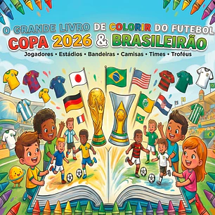 Arquivo Digital Colorir Copa 2026