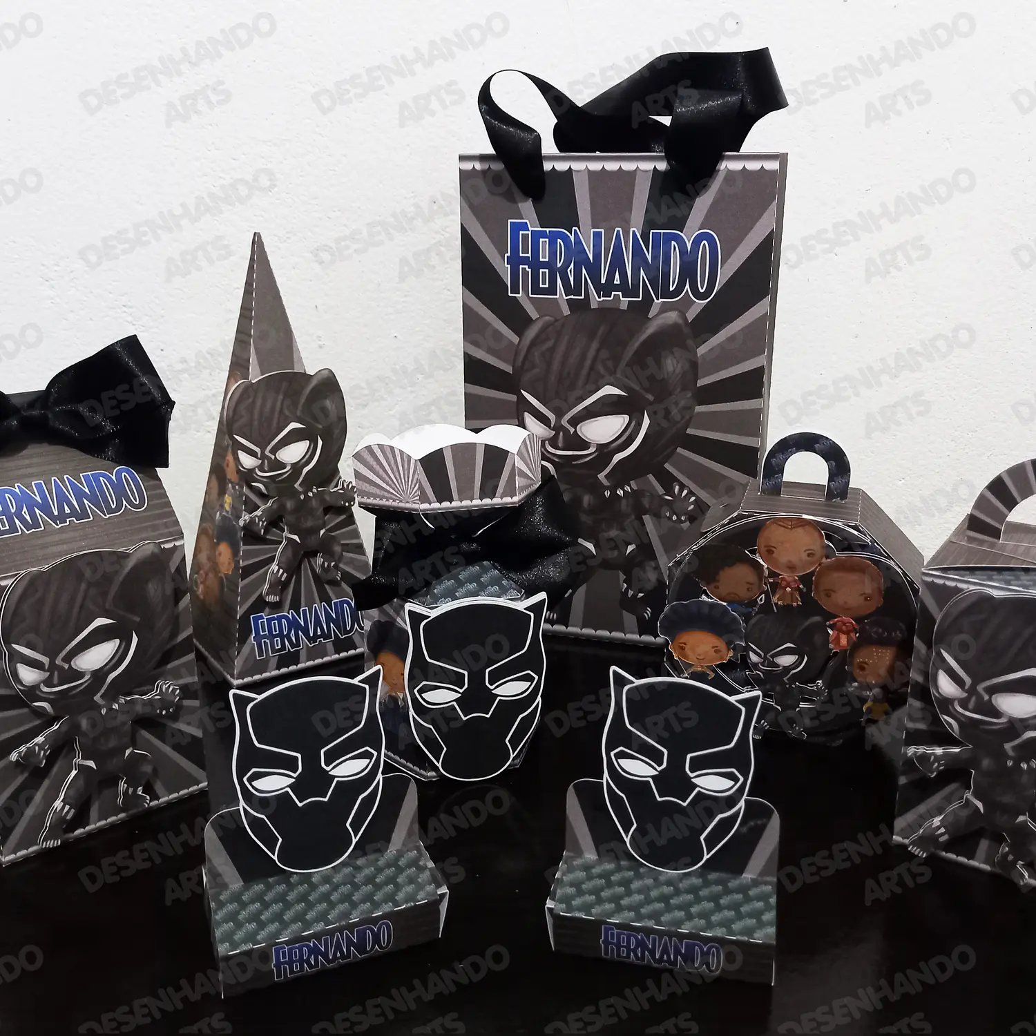 Arquivo Pantera Negra - Pdf e Studio - Desenhando arts 1