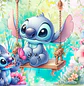 Kit Digital Stitch Jardim - Ilustrabed - thumbnail 2