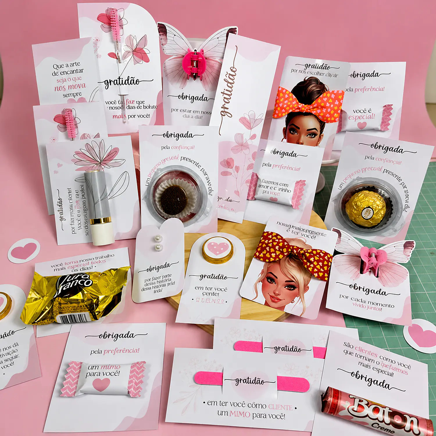 Arquivo Kit Gratidão Mimo Para Cliente - Bella Ideia 1