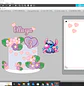 Arquivo Topo Stitch Chiclete - thumbnail 3