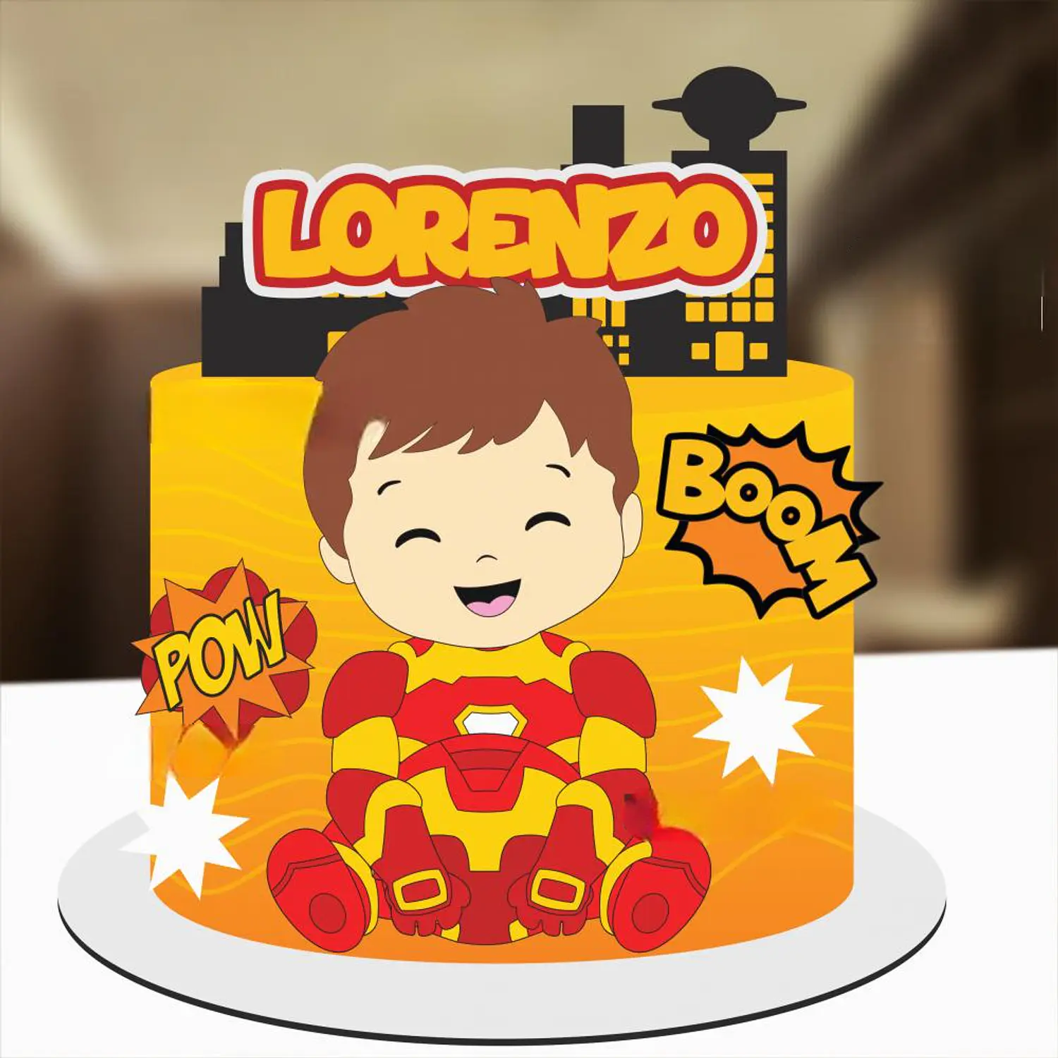 Arquivo Topo Homem De Ferro Cute Em Camadas 2