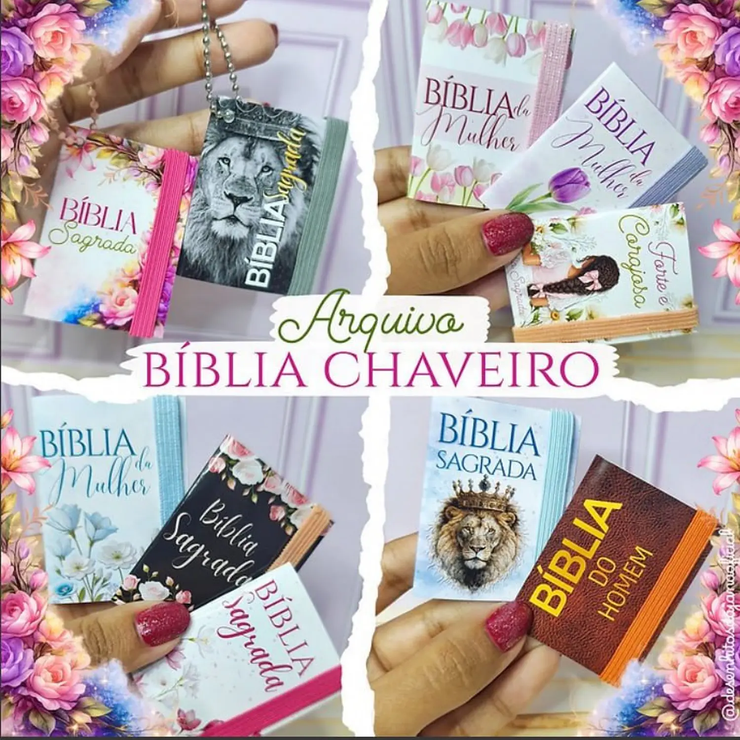 Arquivo Bíblia Chaveiro 1