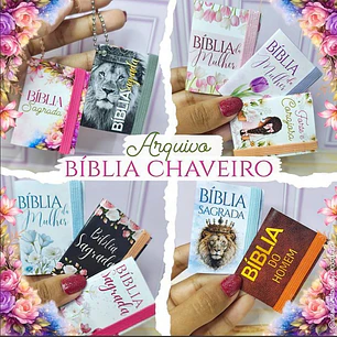 Arquivo Bíblia Chaveiro